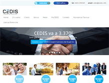 Tablet Screenshot of cedis.info
